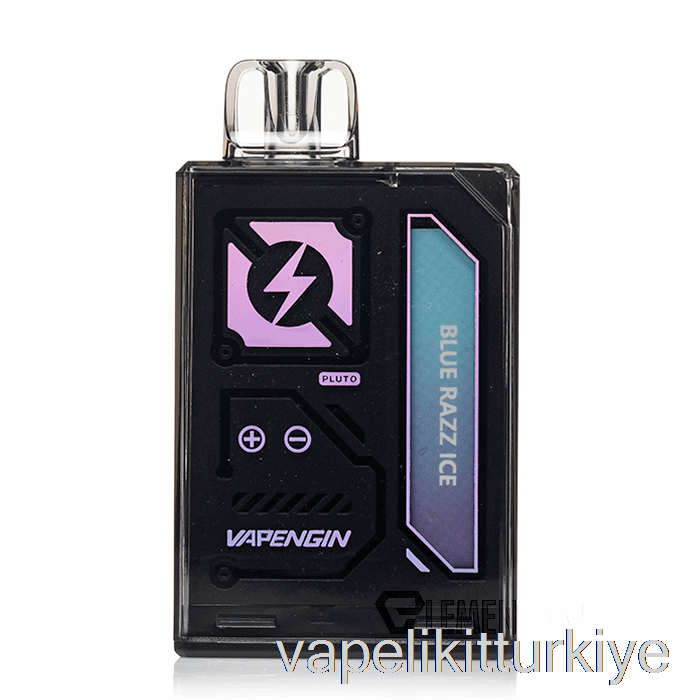 Vape Likit Vapengin Pluto 7500 Tek Kullanımlık Mavi Razz Buz